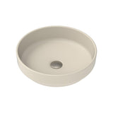 ADP Monroe Above Counter Basin 400mm Matte Ivory TOPCMNR400MI