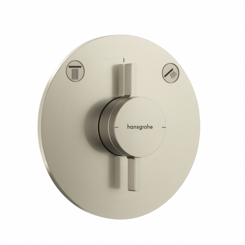 Hansgrohe Duoturn S Mixer For Concealed Installation 2 Functions Brushed Nickel 75418823