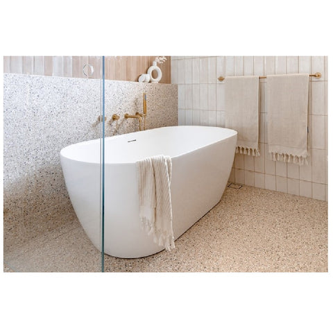 ADP Glacier Freestanding 1700mm Bath Gloss White BATAGLCF1700G