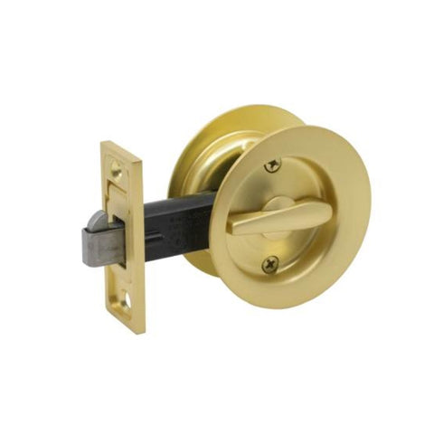 Gainsborough Cavity Door Lock Privacy Satin Brass 395SBC