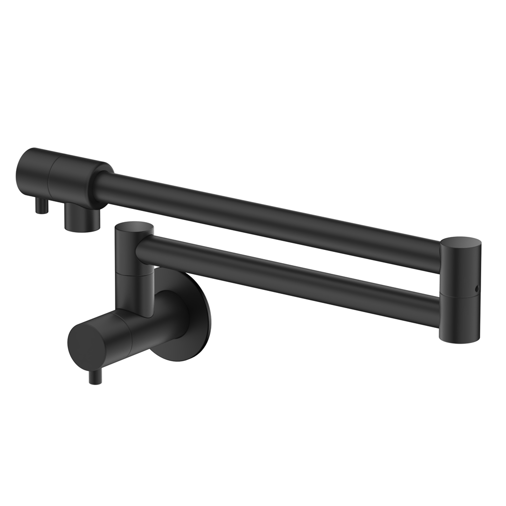 Bella Vista Mica Pot Filler Black PF-5-BLK