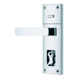 Gainsborough Trilock Contemporary Angular Double Cylinder Bright Chrome 8951ANGBC