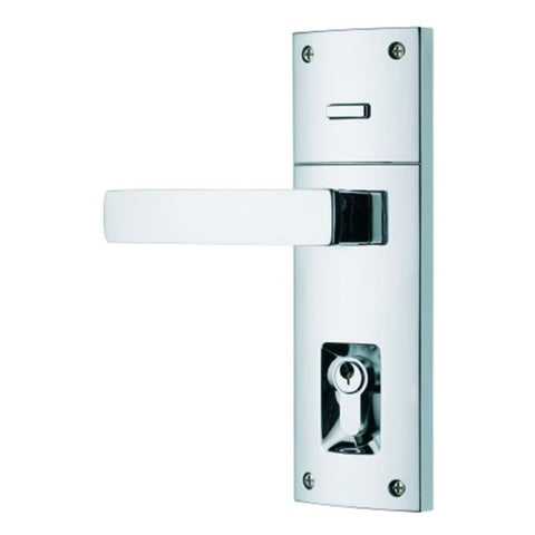 Gainsborough Trilock Contemporary Angular Double Cylinder Bright Chrome 8951ANGBC