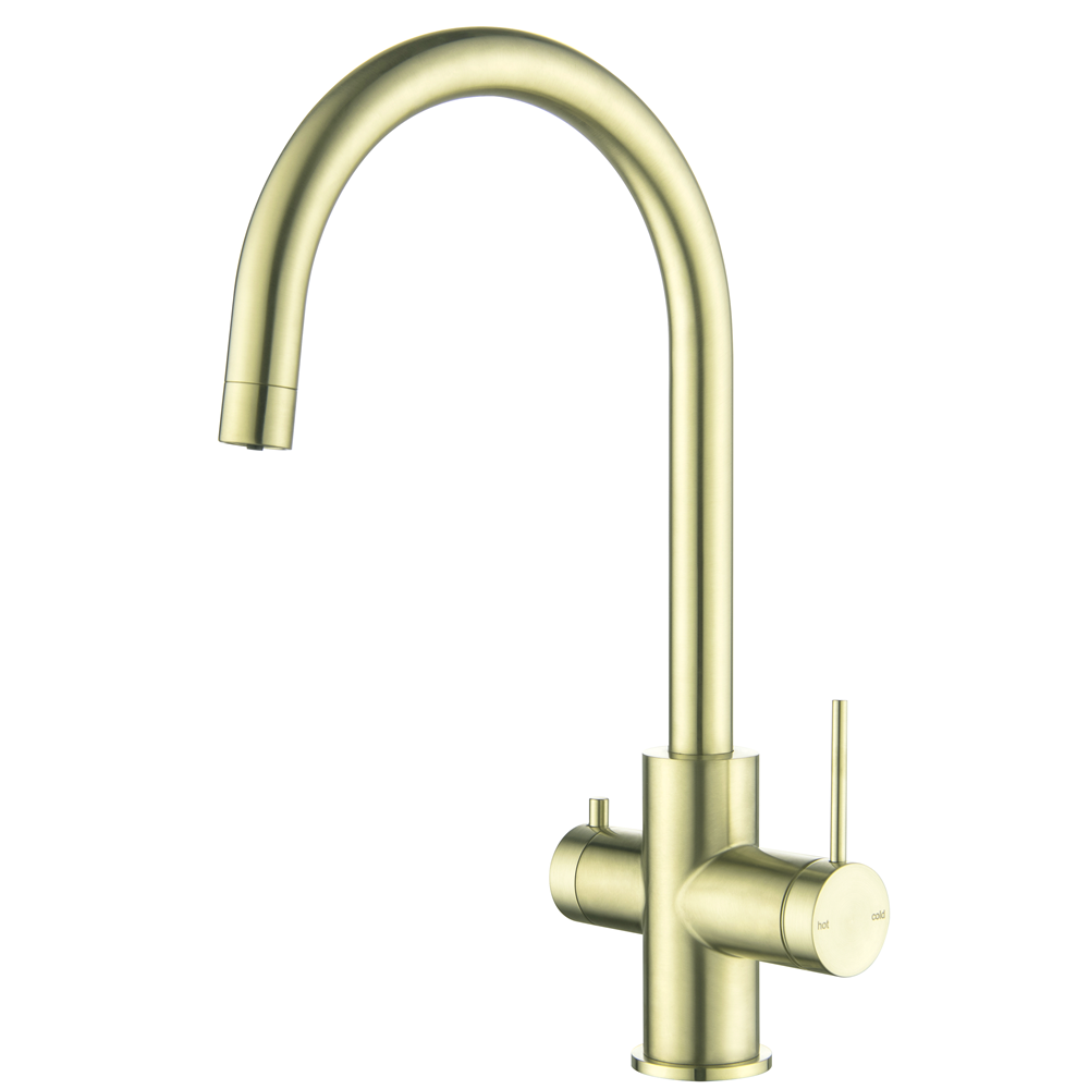 Bella Vista Mica 3-Way Filter Sink Mixer French Gold SM-5-FLT-FG