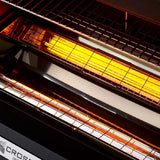 Crossray Extreme Electric BBQ Outdoor Kitchen w/ Double Fridge Black TCEK-11