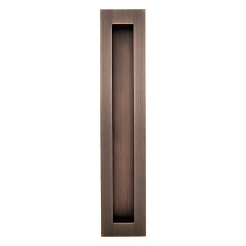 Gainsborough Flush Pull Rectangular 250mm Aged Brushed Copper 730FP250ABC