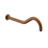 ADP Eternal Shower Arm 450mm Brushed Copper JTAPSASOEWBCO