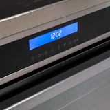 Euro Appliances Inductions Cooktop Large Flexi Zone Cooking Surface 90cm 5 Zone Stainless Steel EO90FSINESX