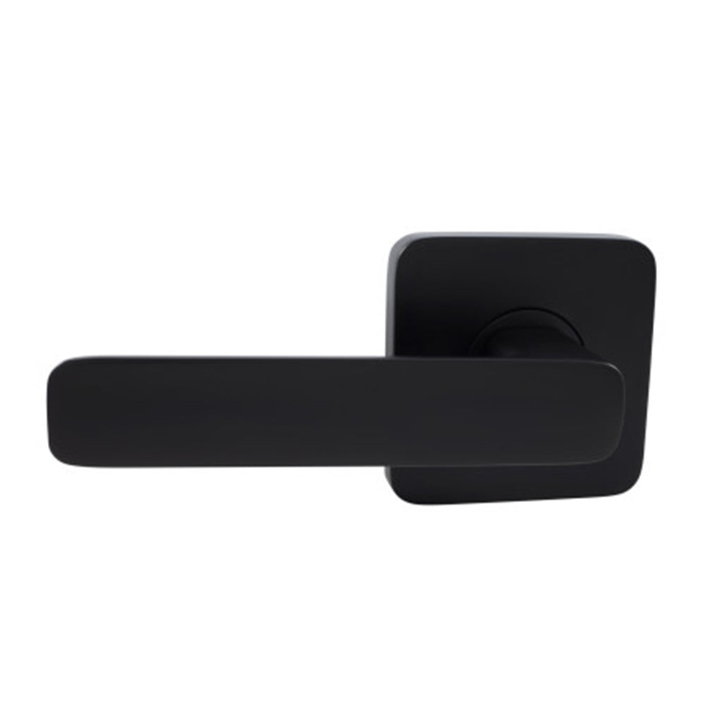 Gainsborough Harper Lever Round Corner Dummy Set Right Hand Matte Black 220HARRMB