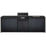 Crossray Extreme Electric BBQ Outdoor Kitchen w/ Sink Black TCEK-08