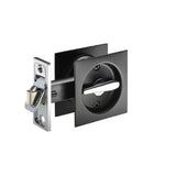 Gainsborough Privacy Sliding Cavity Set Square Matte Black 385MBS