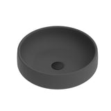 ADP Jean Above Counter Basin 400mm Charcoal TOPOJEA400CH