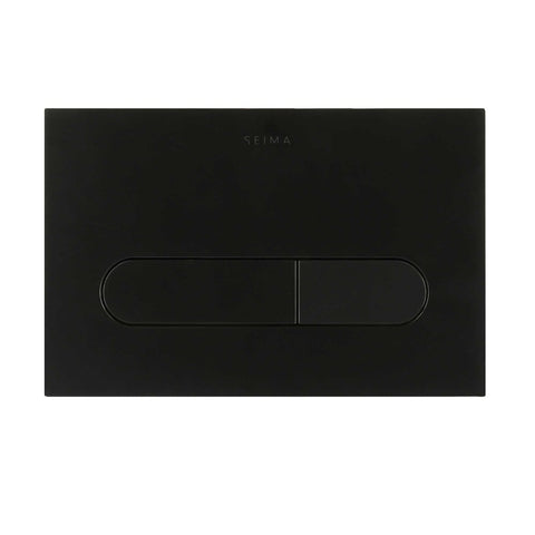 Seima Flush Plate 500 Series Matte Black 192686