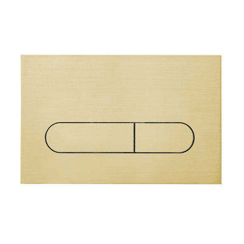 Seima Flush Plate 500 Series Brushed Gold 192689