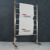 Radiant Polished 600 x 1000mm Free Standing Heated Towel Rail  FSTR01
