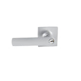 Gainsborough TradePro Bela Square Entrance Key In Lever Set Satin Chrome 1440PROSQBELSC