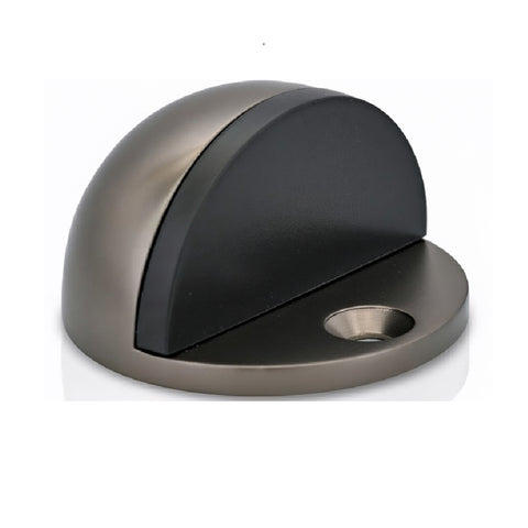 Trio Doorstop-Halfmoon 24mm Gunmetal Grey R12-4425DGN
