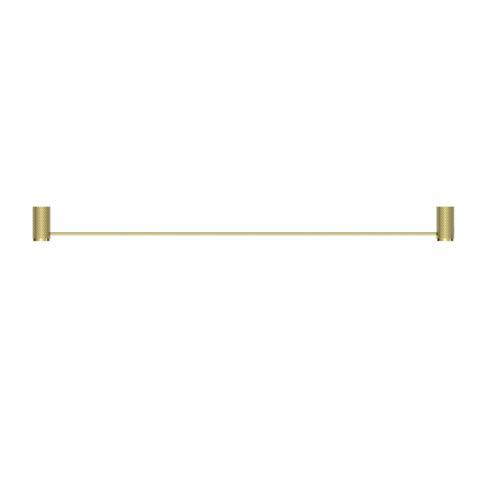 Nero Opal Single Towel Rail 800mm Brushed Gold NR2530BG