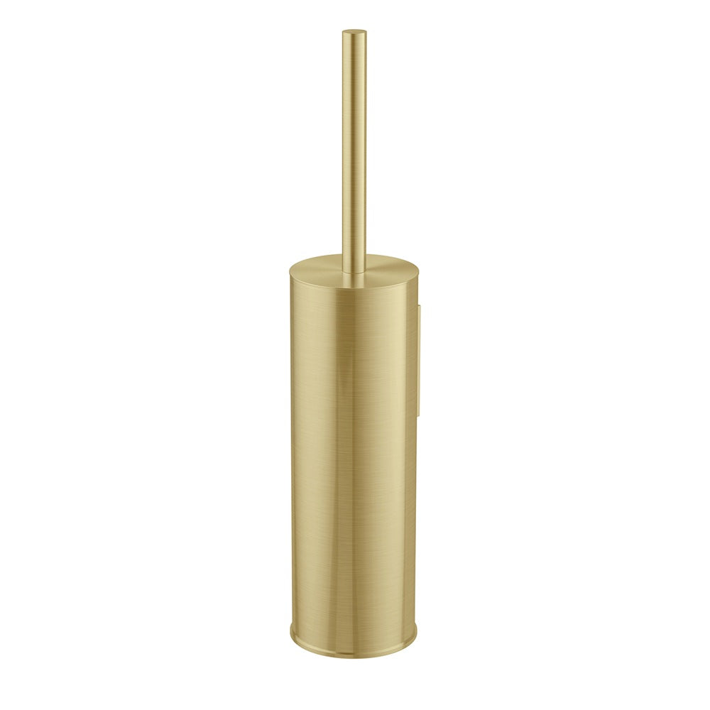 Phoenix Vivid Mkii Toilet Brush & Holder Brushed Gold 146-8800-12