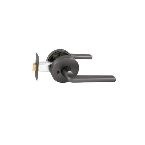 Gainsborough QuickFix Alba Privacy Lever Set Satin Graphite 710ALBLRSG