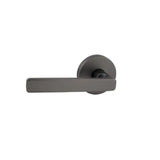 Gainsborough QuickFix Rivera Passage Lever Set with Latch Satin Graphite 700RIVLRSGWL