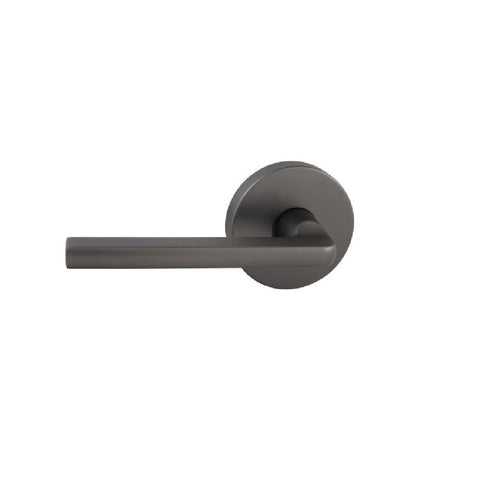 Gainsborough QuickFix Alba Passage Lever Set with Latch Satin Graphite 700ALBLRSGWL