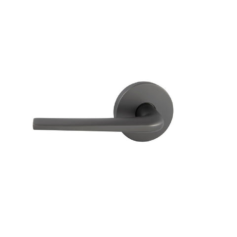 Gainsborough QuickFix Sierra Passage Lever Set with Latch Satin Graphite 700SIELRSGWL