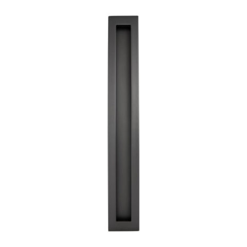 Gainsborough Flush Pull Rectangular 350mm Satin Graphite 730FP350SG