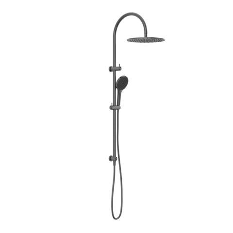Nero Opal Twin Shower With Air Shower II Graphite NR251905HGR