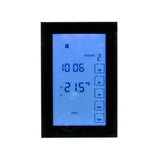 Radiant Premium Dual Purpose Thermostat & Timer Switch Vertical Black GTSB-DUAL-V