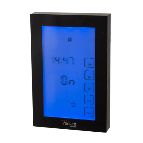 Radiant Premium Touch Screen Timer Vertical Black GTSB-TIM-V