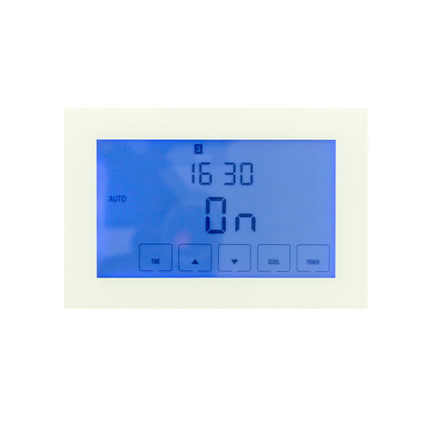 Radiant Premium Touch Screen Timer Horizontal White GTSW-TIM-H
