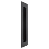 Gainsborough Flush Pull Rectangular 150mm Matte Black 730FP150MB