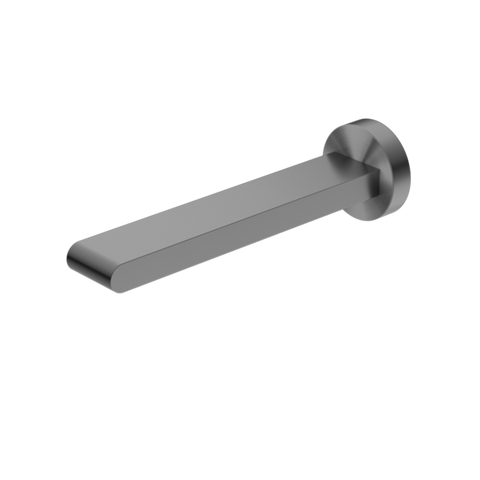 Nero Bianca Fixed Basin/Bath Spout 200mm Gun Metal NR321503GM