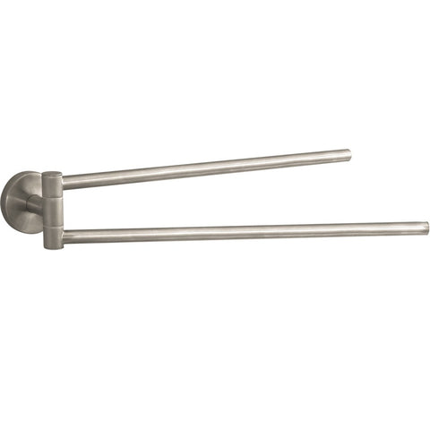 Hansgrohe Logis Towel Holder Twin-Handle Brushed Nickel 40512820