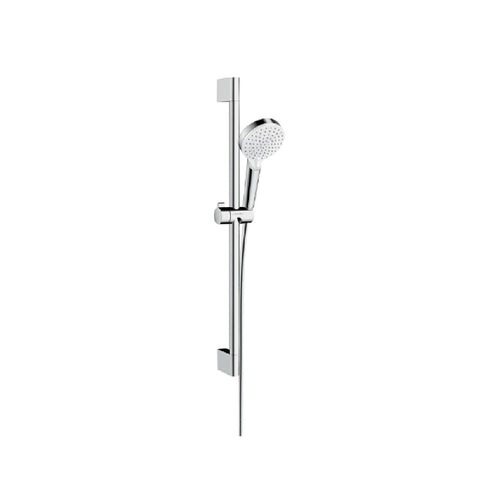 Hansgrohe Crometta Shower Set Vario w/ Shower Bar 650mm White/Chrome 26555400