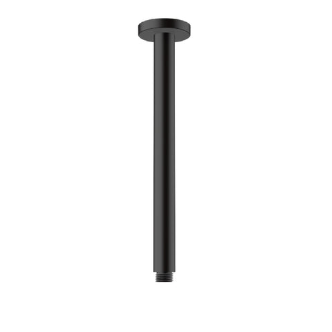 Hansgrohe Vernis Blend Ceiling Connector 300mm Matte Black 27805673