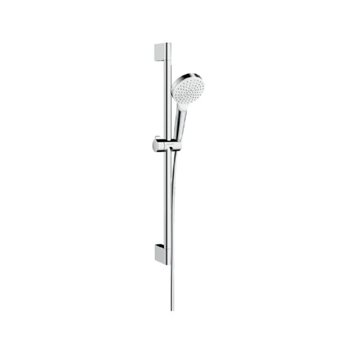 Hansgrohe Crometta Shower Set w/ Shower Bar 650mm White/Chrome 26554400