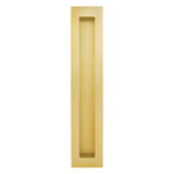 Gainsborough Flush Pull Rectangular 250mm Satin Brass 730FP250SB