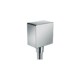 Hansgrohe Fixfit Wall Outlet Square w/ Non-Return Valve Chrome 26455003