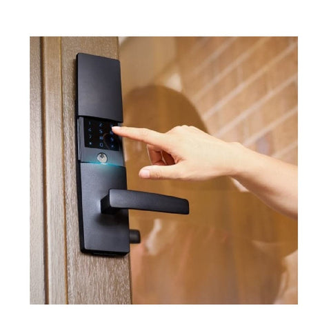 Gainsborough Freestyle Electronic Trilock Urban Double Cyclinder Matte Black GFSW8951AURMB