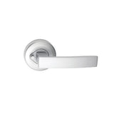 Gainsborough Neue Angular Privacy Smooth Round Satin Chrome 1915ANGSC