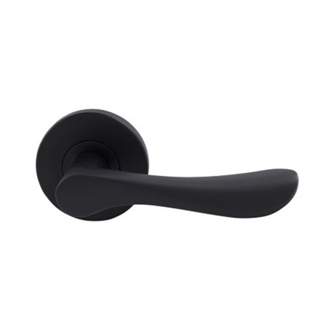 Gainsborough Florence Lever Dummy Set Left Hand Matte Black 120FLOLMB