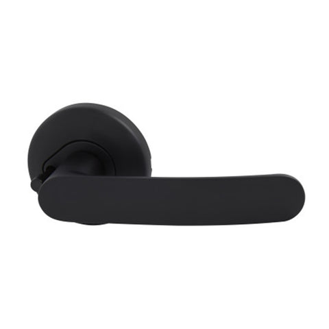 Gainsborough Contour Privacy 65mm Smooth Round Matte Black 1915CONAMB