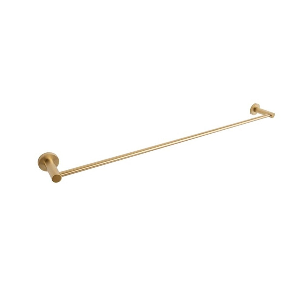ADP Bloom SingleTowel Rail 750 Brushed Brass JACCBLMST75BB