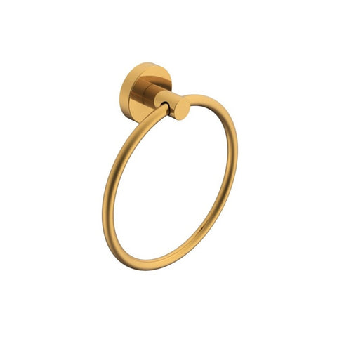 ADP Soul Hand Towel Ring Brushed Brass JACCSOUTRBB