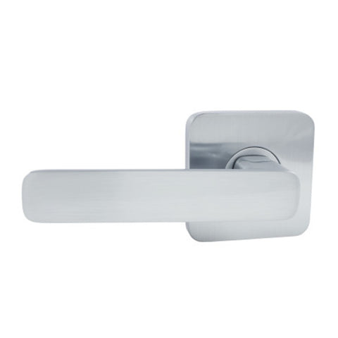 Gainsborough Harper Lever Round Corner Dummy Set Right Hand Satin Chrome 220HARRSC