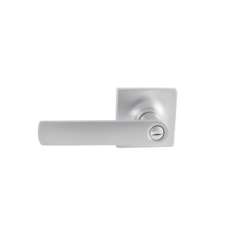 Gainsborough TradePro Bela Square Privacy Lever Set Satin Chrome 1410PROSQBELSC