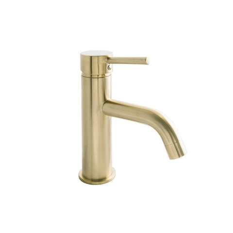 ADP Bloom Basin Mixer Brushed Brass JTAPBBLMBB