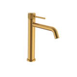 ADP Soul Groove Extended Basin Mixer Brushed Brass JTAPEBSOUBB